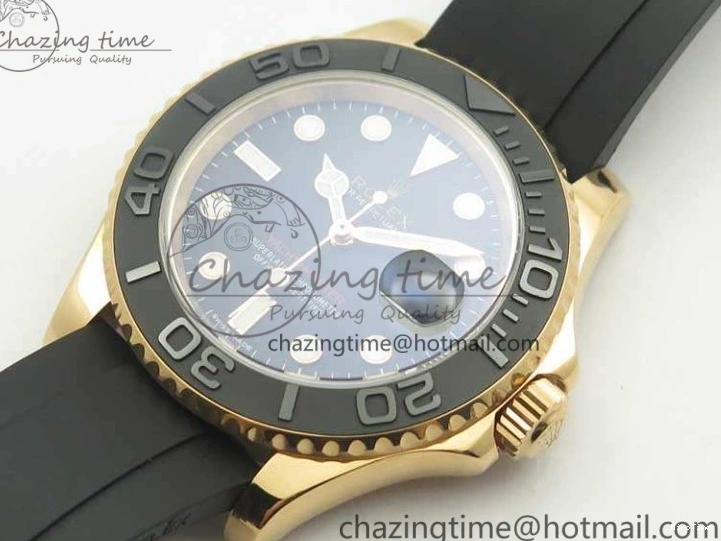 MiroTime 0404 Yacht-Master 116655 ARF 1:1 Best Edition Ceramic Bezel On Oysterflex Rubber Strap SH BestValue 3452